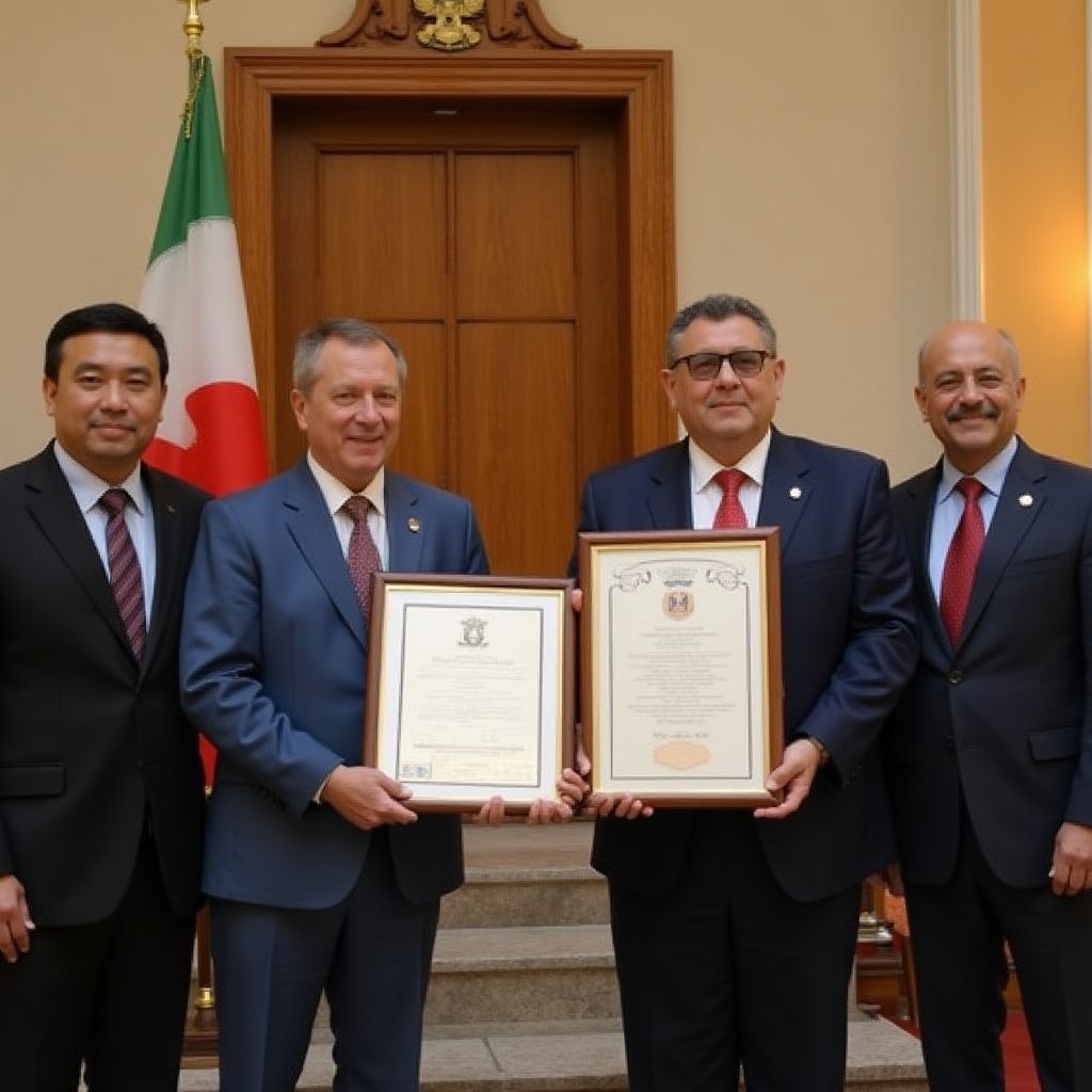 Ceremonia de reconocimiento de Uniates